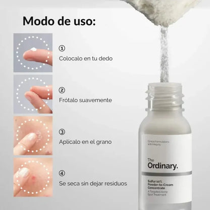 THE ORDINARY Sulfur 10% Powder-to-Cream Concentrate 5ml