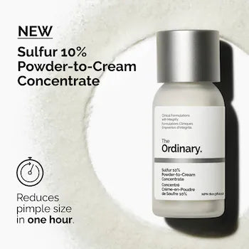 THE ORDINARY Sulfur 10% Powder-to-Cream Concentrate 5ml