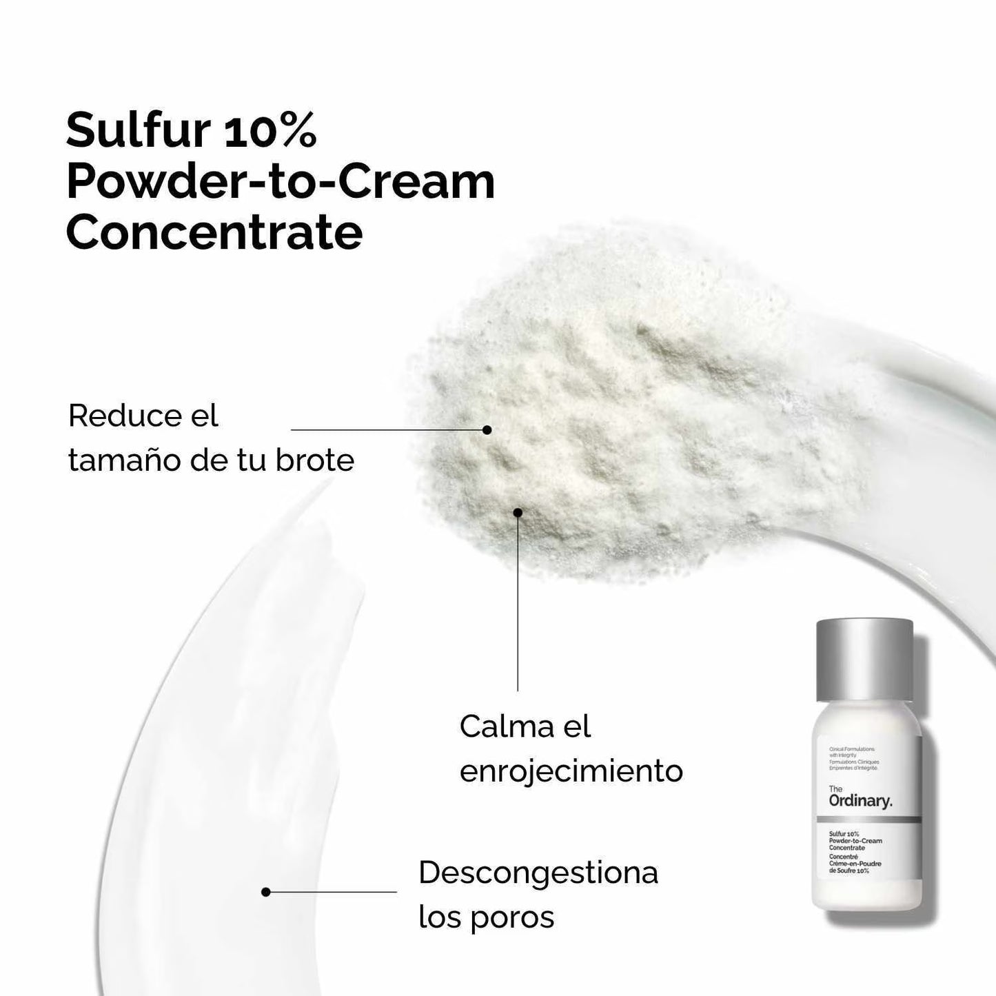 THE ORDINARY Sulfur 10% Powder-to-Cream Concentrate 5ml