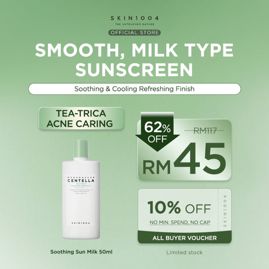 SKIN1004 Madagascar Centella Tea-Trica Soothing Sun Milk SPF 50+ PA++++ 50 ml