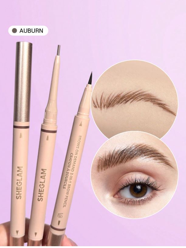 SHEGLAM LáPiz Para Cejas 2 En 1 Brows On Demand