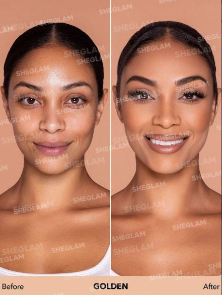 Sheglam Full Coverage Foundation // Base de maquillaje mate transpirable de larga duración Complexion Pro-Lino