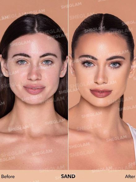 Sheglam Full Coverage Foundation // Base de maquillaje mate transpirable de larga duración Complexion Pro-Lino