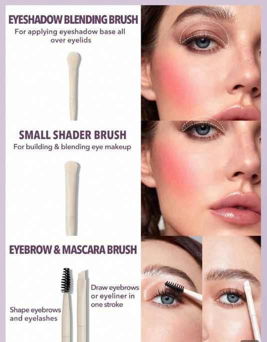 Sheglam Pro Core Brush Kit 6pcs