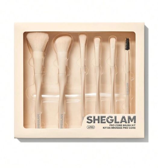 Sheglam Pro Core Brush Kit 6pcs