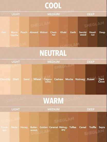 Sheglam Full Coverage Foundation // Base de maquillaje mate transpirable de larga duración Complexion Pro-Lino
